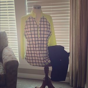 Golf shirt and pants